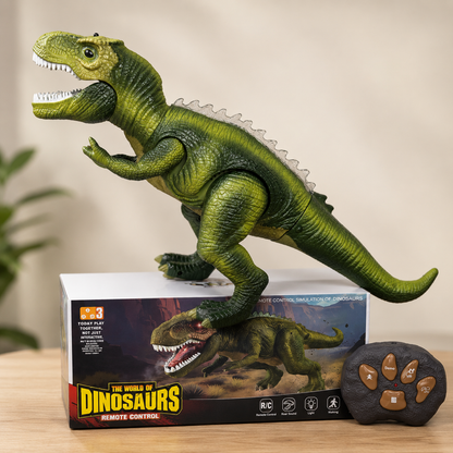DINOROAR – Remote Control Walking Dinosaur Interactive Toy