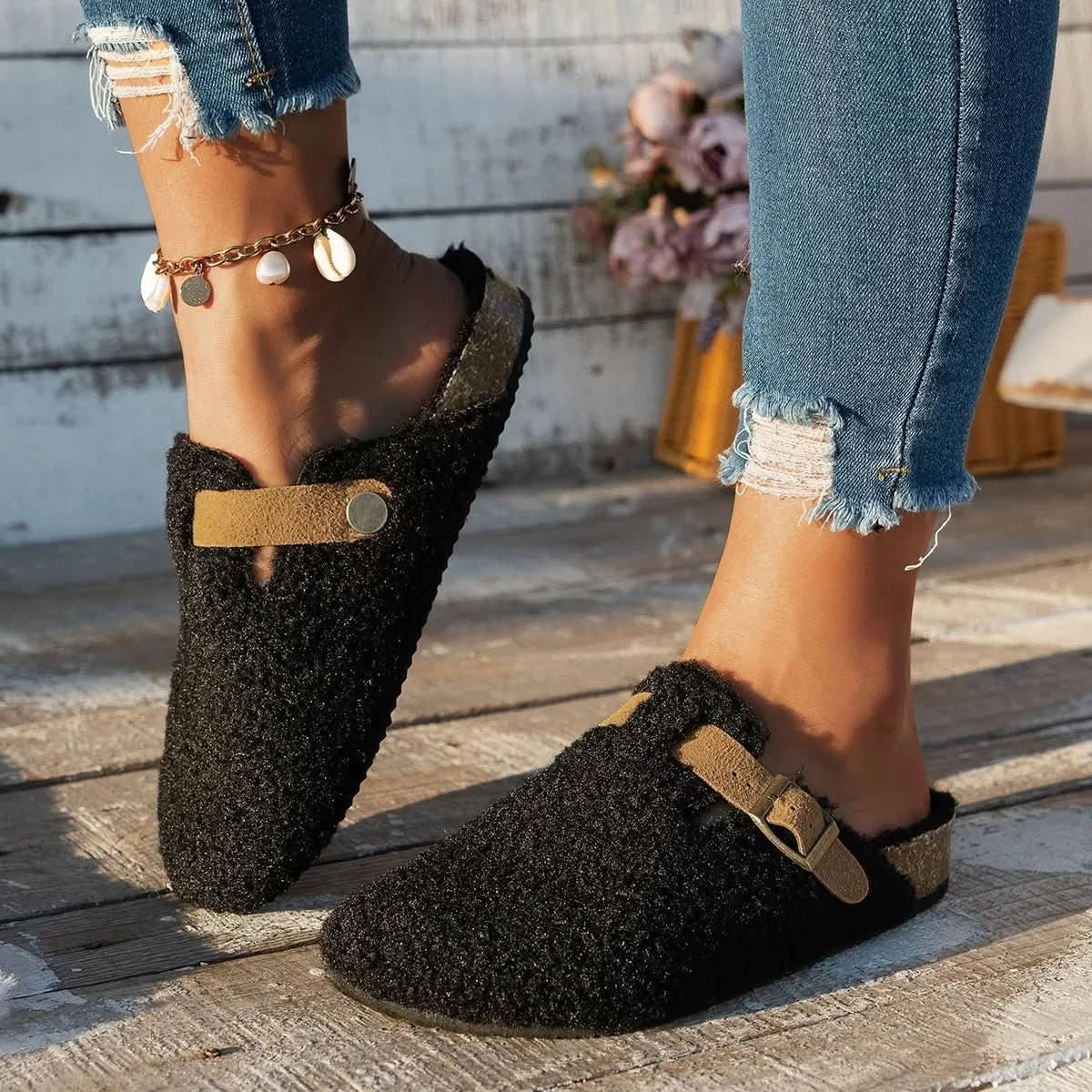 WOOLHAVEN – Luxurious sheepskin slippers for ultimate winter comfort