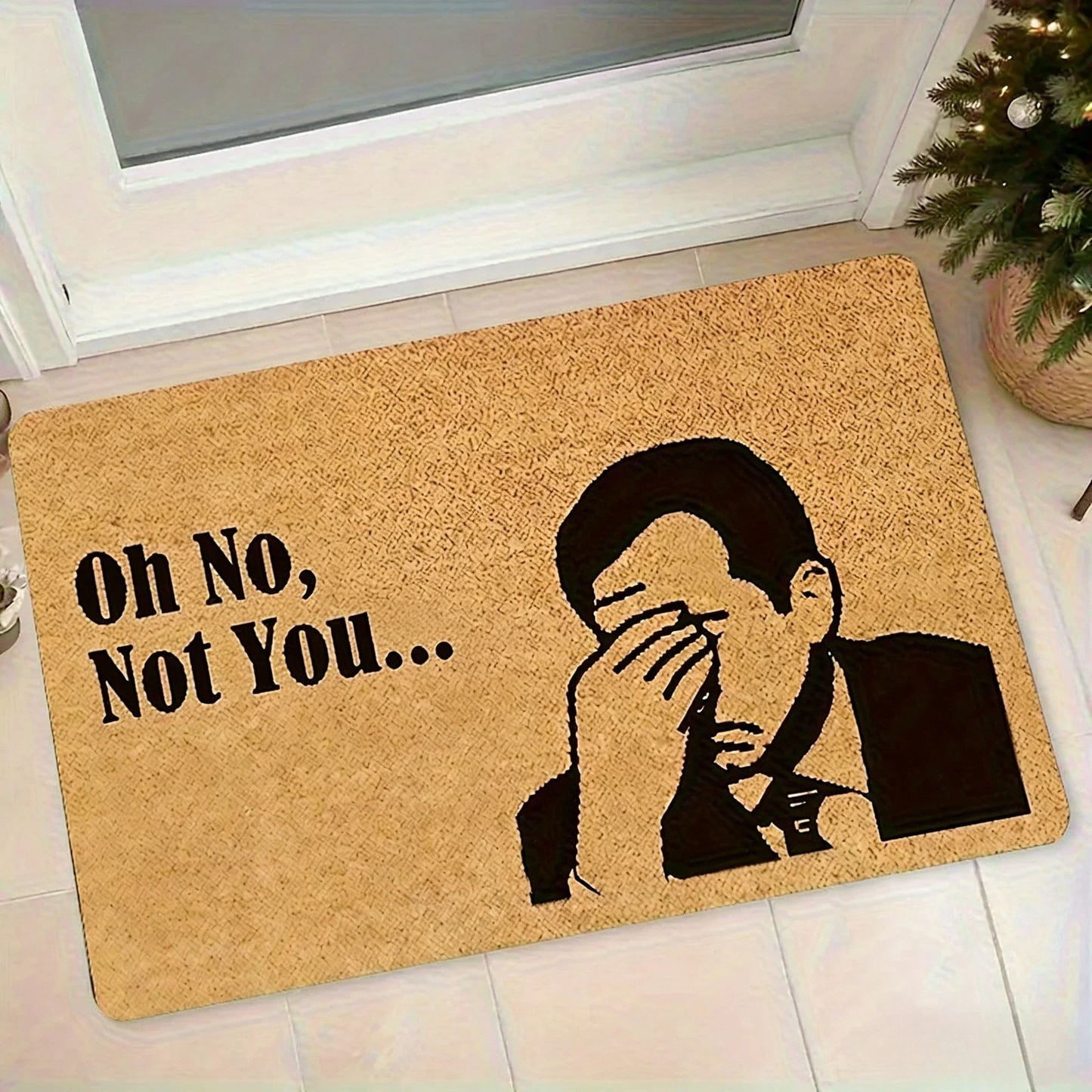 SASSYSTEP – Humorous Door Mat for Playful Entryway Charm