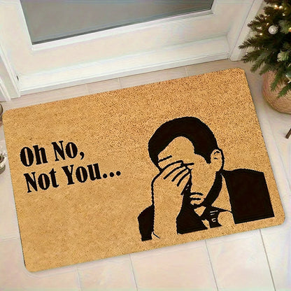 SASSYSTEP – Humorous Door Mat for Playful Entryway Charm