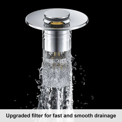 CLOGFREE – Drain Filter and Stopper for Bathroom Sink Protection