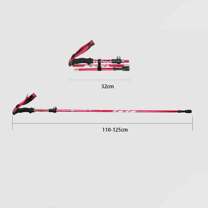 PEAKTREK – Ultralight Folding Trekking Poles for Hike and Hiking Adventures