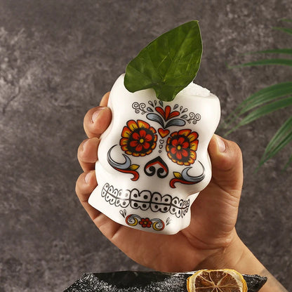SKULLTIKI – Cocktail Glass – Artistic Ceramic Wine & Cocktail Cup