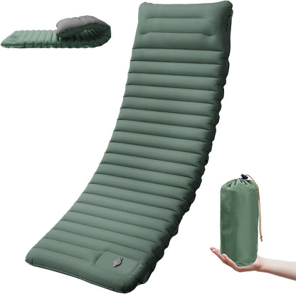 CLOUDCAMP – Extra-Thick Self-Inflating Sleeping Pad for Outdoor Hike Comfort