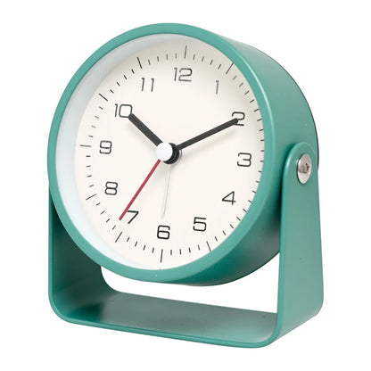 MINIQT – Creative Minimalist Metal Quartz Desk Alarm Clock