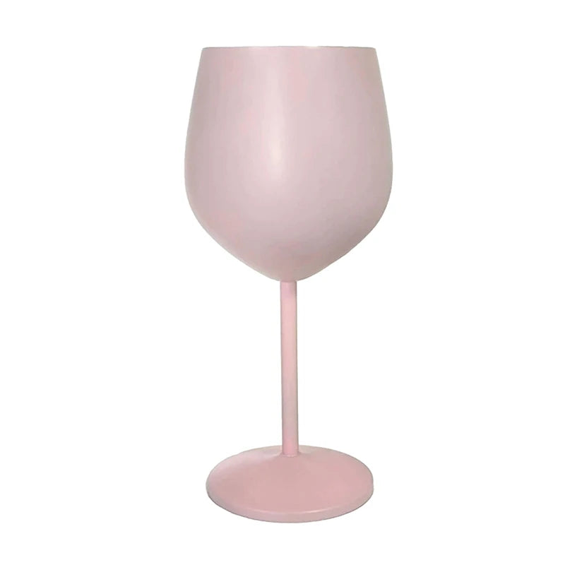 METALTOAST – Champagne Glass – Tall Steel Wine & Cocktail Goblet