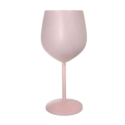 METALTOAST – Champagne Glass – Tall Steel Wine & Cocktail Goblet