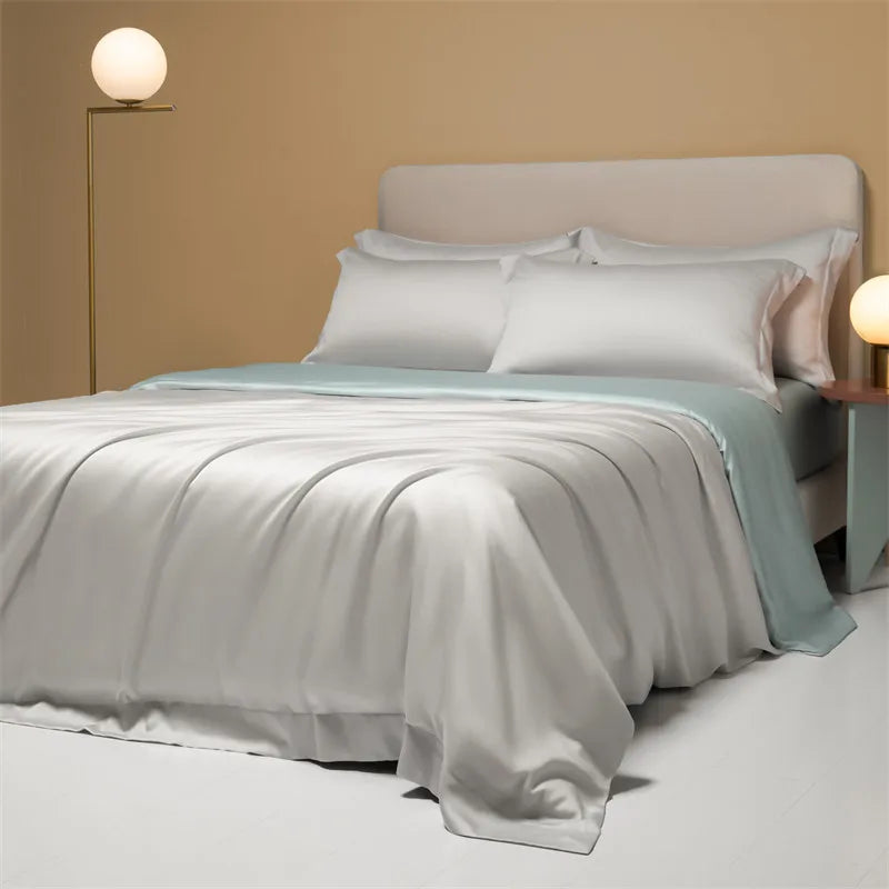 BAMBOOLUXE – Luxury Cooling Duvet Cover for Elegant Summer Comfort