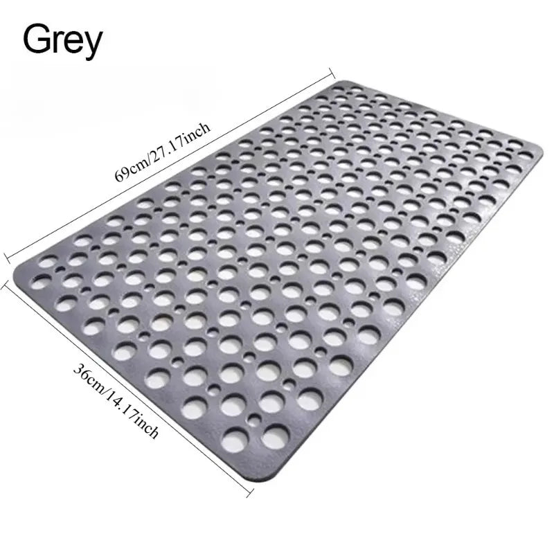 CLEARDRAIN – Bathroom Mat with Efficient Water Drainage and Strong Hold