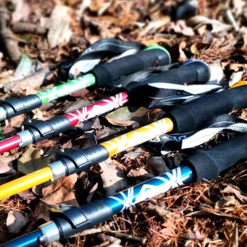 FOLDTREK – Compact Folding Walking Pole for Outdoor Hike Adventures