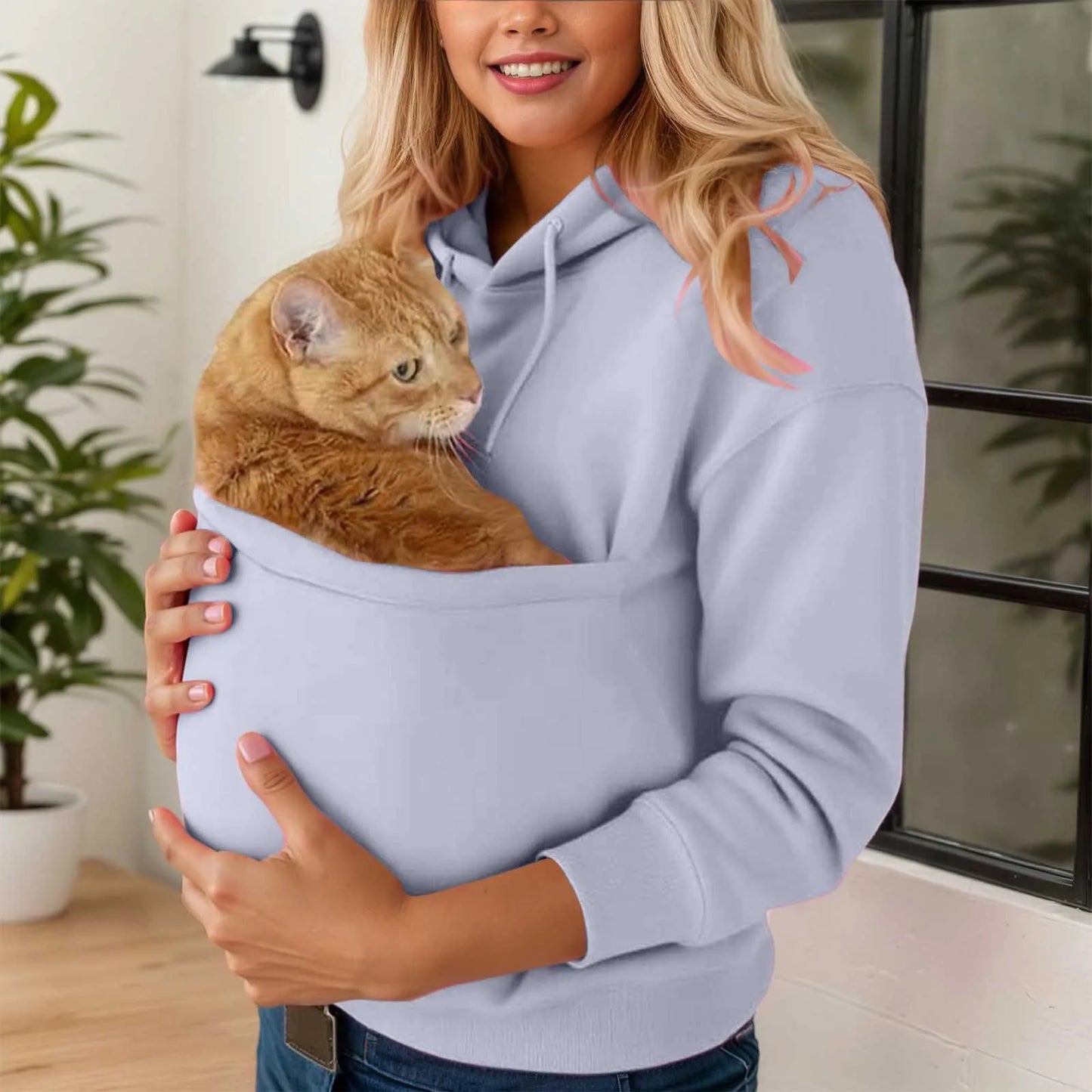 PAWHUGGER – Soft Pet Carrier Pullover Hoodie