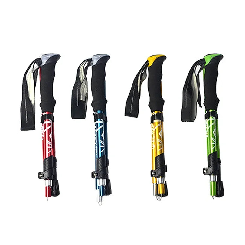 FOLDTREK – Compact Folding Walking Pole for Outdoor Hike Adventures