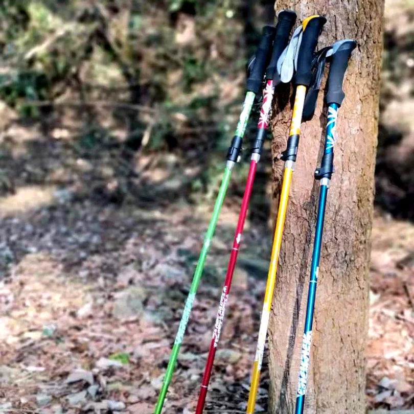FOLDTREK – Compact Folding Walking Pole for Outdoor Hike Adventures