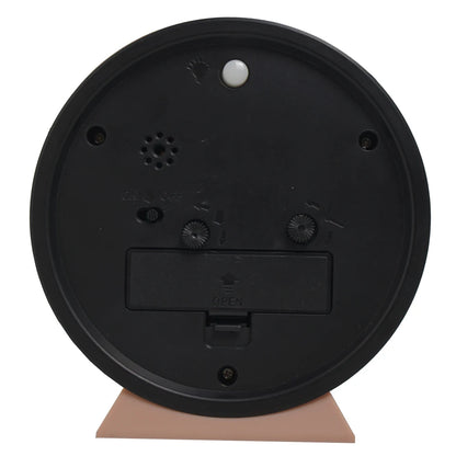 METALNOD – Minimalist Metal Desk Alarm Clock with Silent Movement