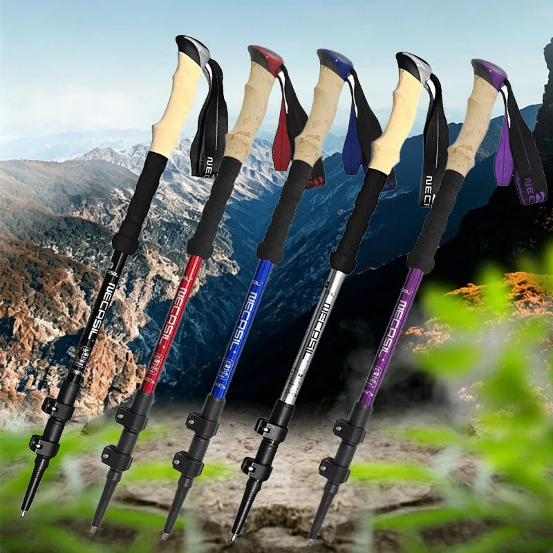 TRAILFORCE – Telescopic Hiking Poles for Lightweight Outdoor Support
