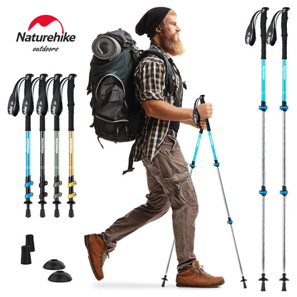 MOUNTRAIL – Adjustable Trekking Poles for Hiking and Outdoor Exploration