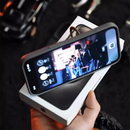 TITANVAULT – Carbon Fiber Magnetic Phone Case with Metal Stand