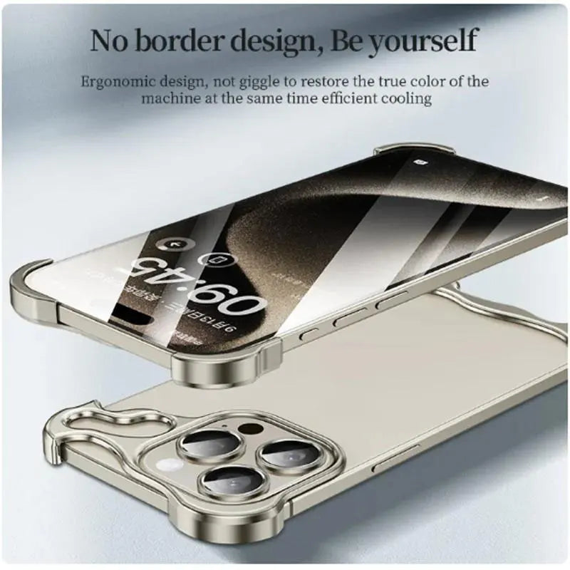 ALIENSHIELD – Titanium Alloy Bumper Case with Lens Protection