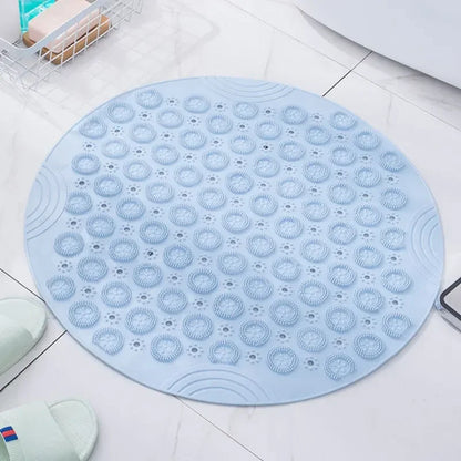 MASSAGENOVA – Anti Slip Bath Mat with Foot Massage Comfort and Drainage