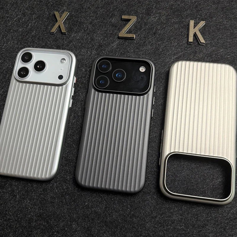 TITANEDGE – Titanium Style Magnetic Case with Anti-Fingerprint Protection