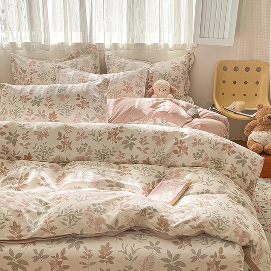 ROYALFLORA – Luxury Floral Duvet Cover Set for Timeless Bedroom Style