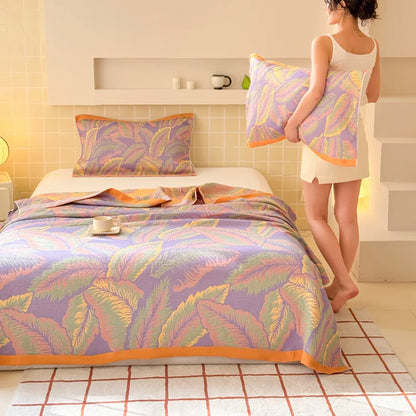 BLOSSOMBREEZE – Lightweight Blanket for Comfortable Warm Weather Use