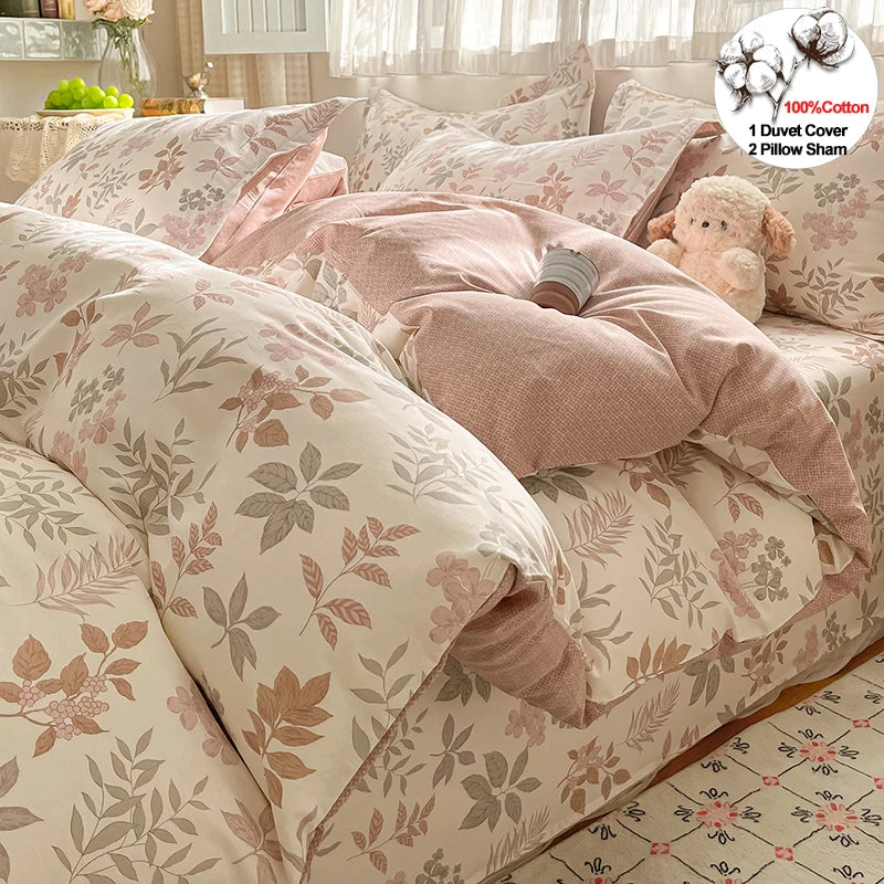 ROYALFLORA – Luxury Floral Duvet Cover Set for Timeless Bedroom Style