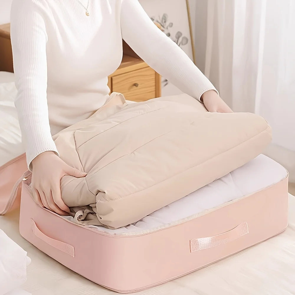 STOREPRESS – Self Compressing Organizer for Neat Closet Storage