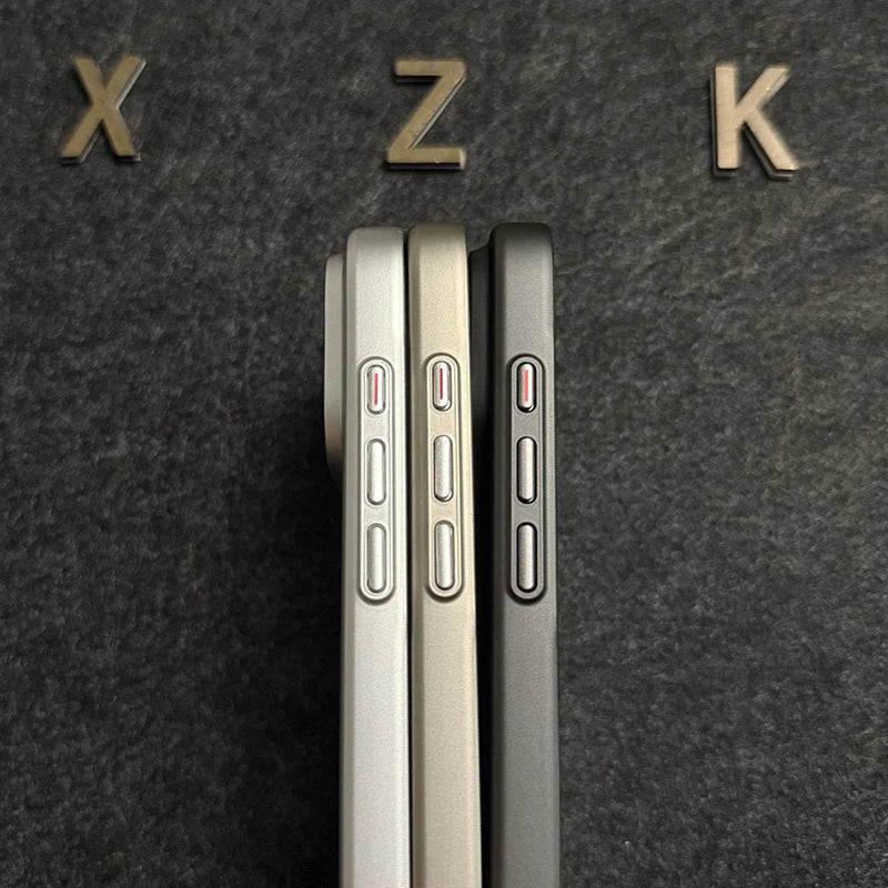 TITANEDGE – Titanium Style Magnetic Case with Anti-Fingerprint Protection