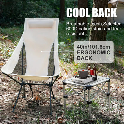RELAXTREK – Folding Camping Chair for Comfortable Outdoor Hike Seating