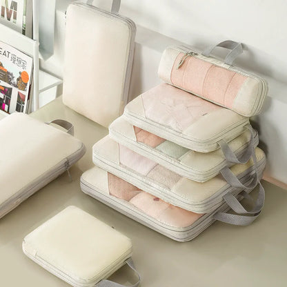 LUGGAGELIX – Travel Organizer Set for Efficient Packing and Easy Access