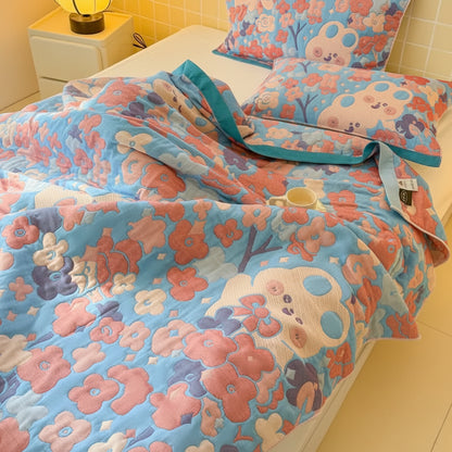 BLOSSOMBREEZE – Lightweight Blanket for Comfortable Warm Weather Use