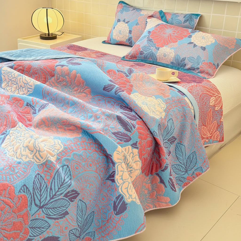 BLOSSOMBREEZE – Lightweight Blanket for Comfortable Warm Weather Use
