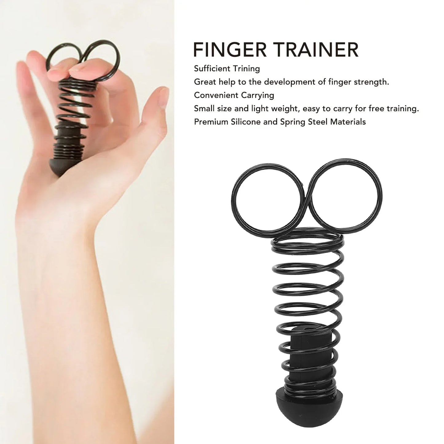 GRIPFORGE – Finger Strengthener – Hand Exercise Grip Training Gadget