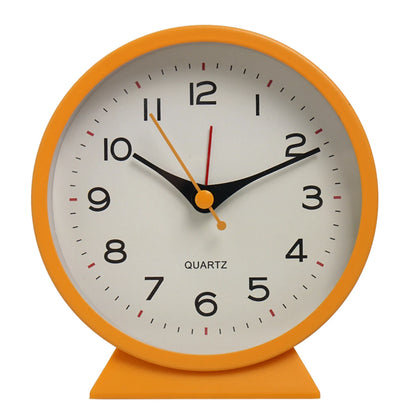 METALNOD – Minimalist Metal Desk Alarm Clock with Silent Movement