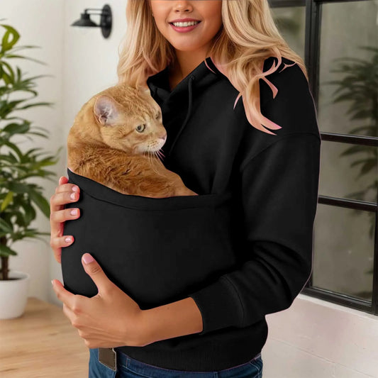 PAWHUGGER – Soft Pet Carrier Pullover Hoodie