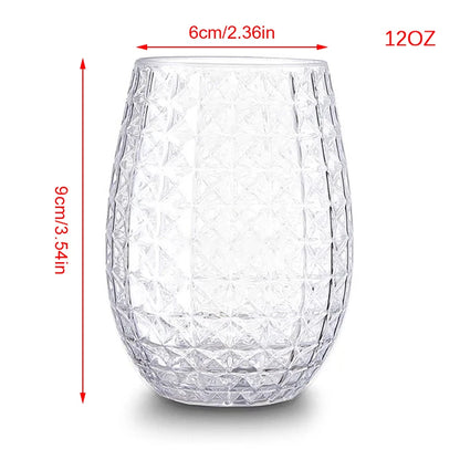 CLEARNEST – Wine Glass – Reusable Plastic Outdoor Drink Glass