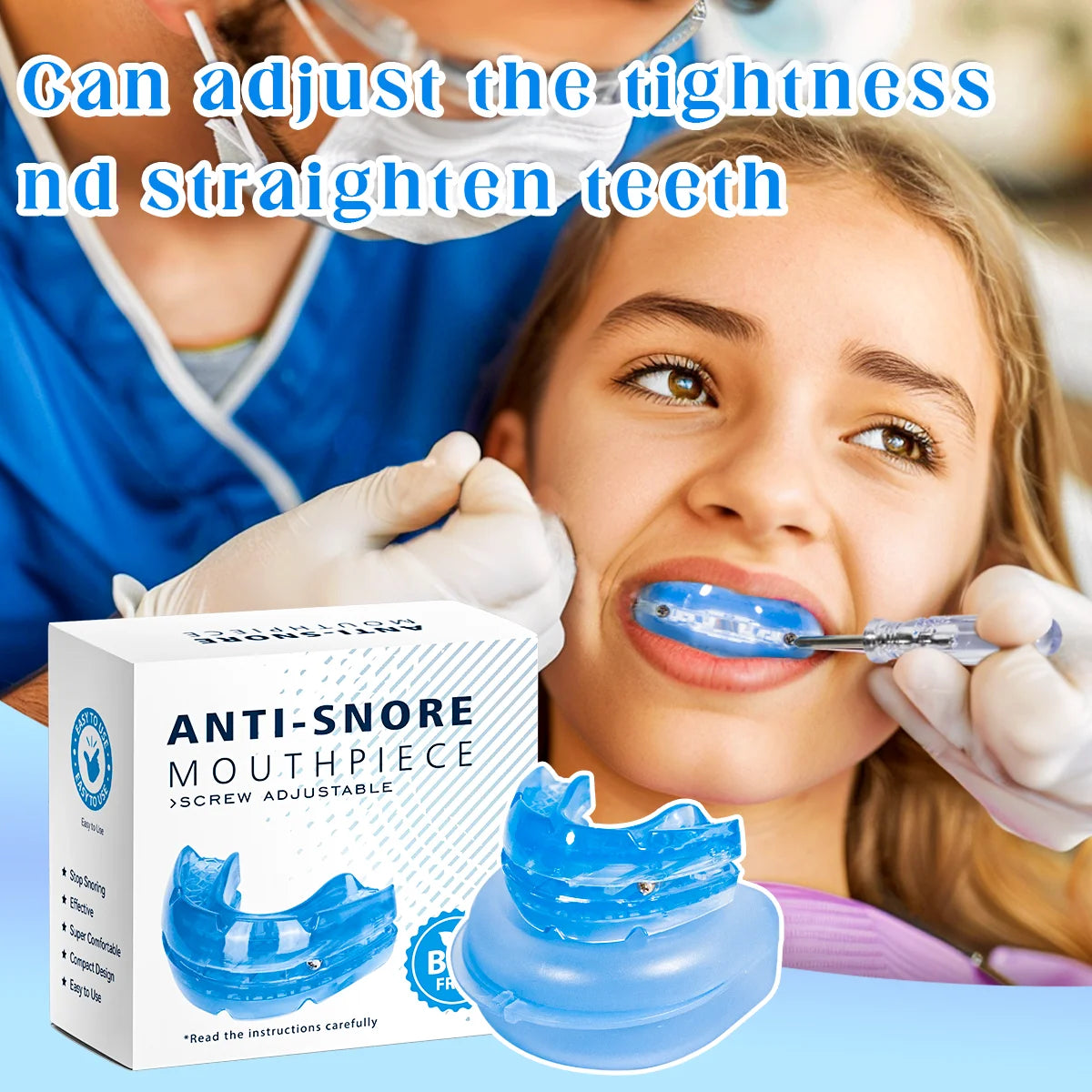 SNOREGUARD – Anti-Snoring Mouthpiece for Comfortable Sleep