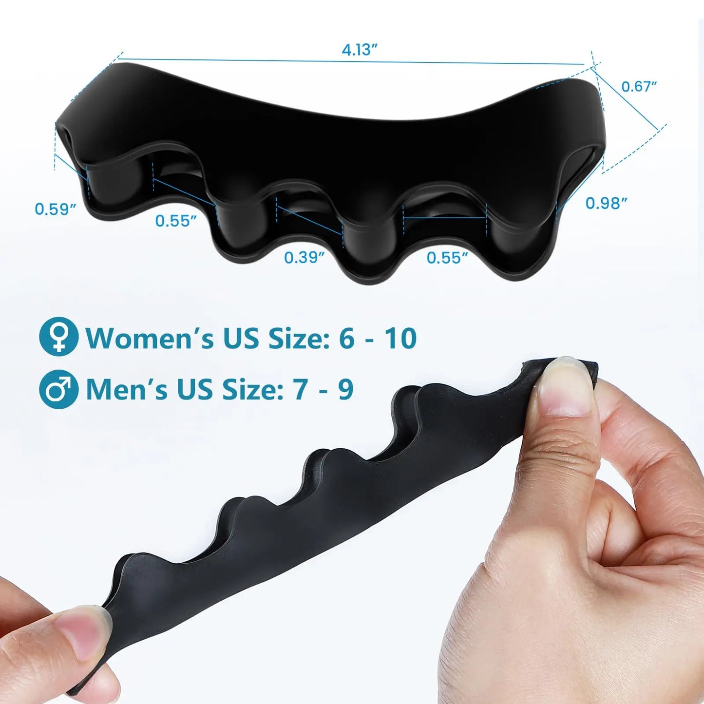 ALIGNSTEP – Orthopedic Toe Spreader for Foot Balance