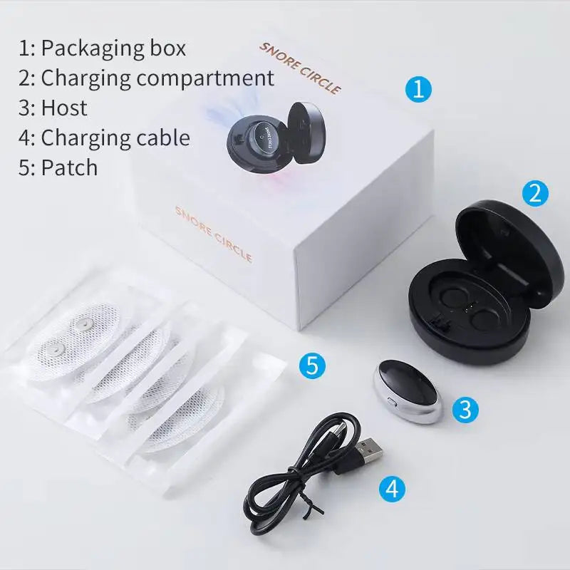 SNOREASE – Electric Anti-Snoring Device for Peaceful Sleep