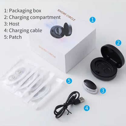 SNOREASE – Electric Anti-Snoring Device for Peaceful Sleep