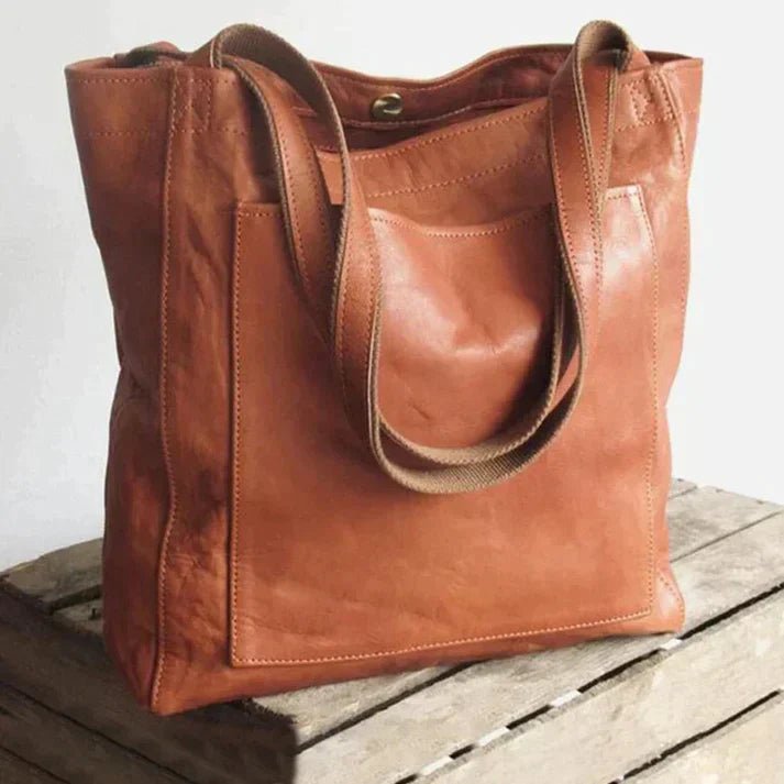 ELEGANZA – Durable shoulder bag made of soft PU leather