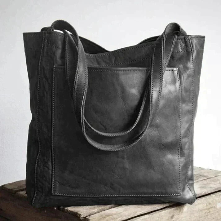 ELEGANZA – Durable shoulder bag made of soft PU leather