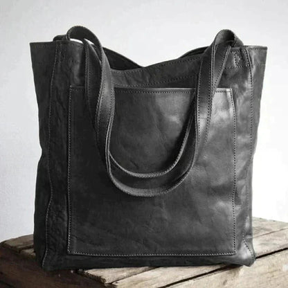 ELEGANZA – Durable shoulder bag made of soft PU leather