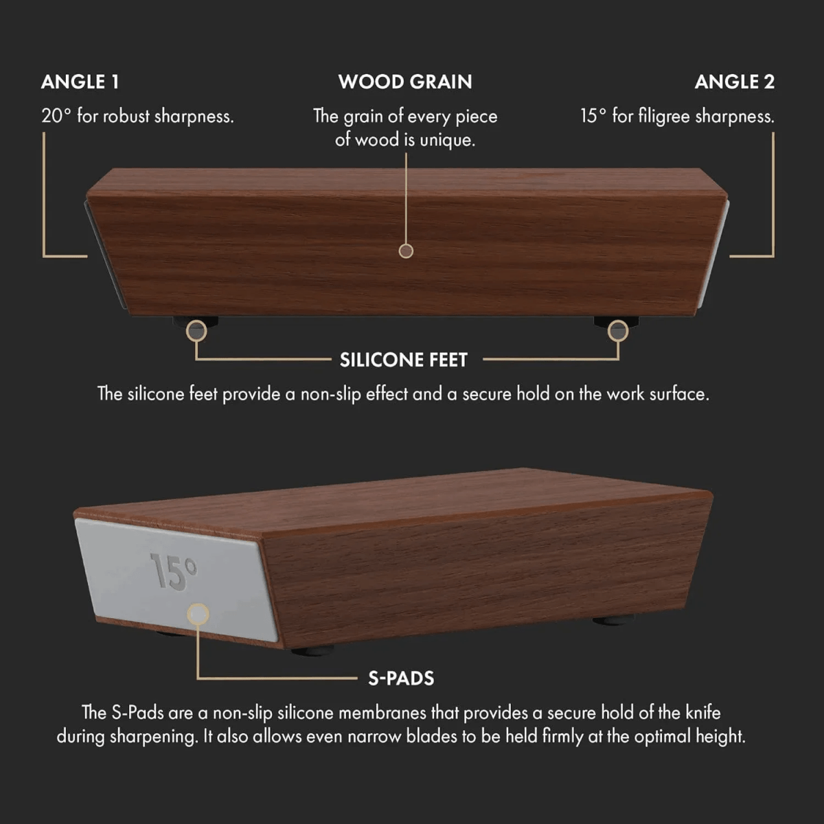 BLADECRAFT – Professional Rolling Knife Sharpener with Diamond Wheel
