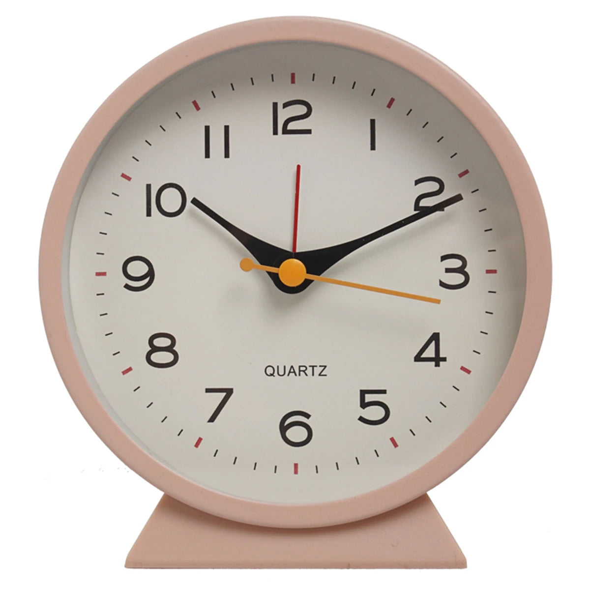 METALNOD – Minimalist Metal Desk Alarm Clock with Silent Movement