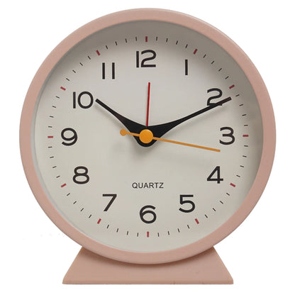 METALNOD – Minimalist Metal Desk Alarm Clock with Silent Movement
