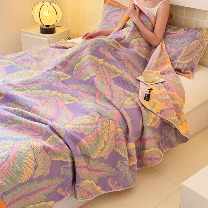 BLOSSOMBREEZE – Lightweight Blanket for Comfortable Warm Weather Use