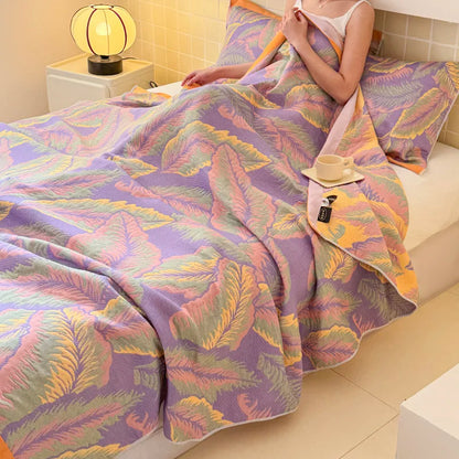 BLOSSOMBREEZE – Lightweight Blanket for Comfortable Warm Weather Use