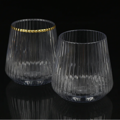 PARTYVINO – Wine Cups – Clear Disposable Style for Every Occasion